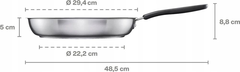 Fiskars FF keptuvė 28cm keramine danga
