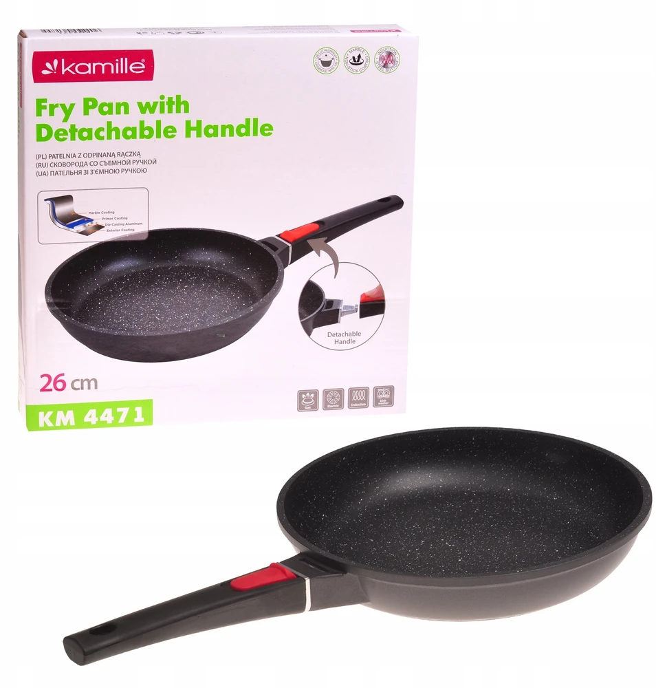 Kamille Riposo Keptuvė su nuimama rankena 26 cm, R-4471