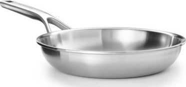 KitchenAid - Daugkartinė keptuvė - sidabrinė - 20 cm