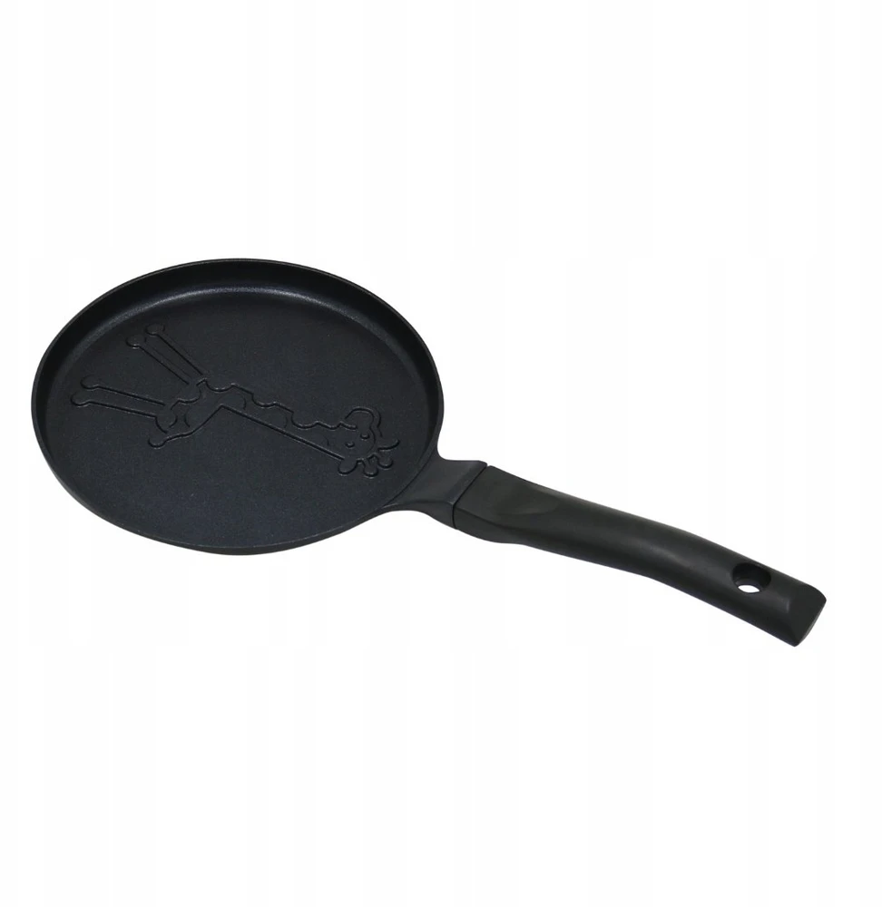 Keptuvė Blynų kepimo forma, žirafos rašto, aliuminio, nelimpanti danga, juoda, 18 cm skersmens, Klausberg, kb-7975