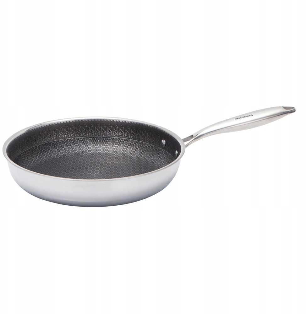 Klausberg Keptuvė danga nelimpantis korys, 28 cm, 3 dalių, stalas 304, be polivinilchlorido