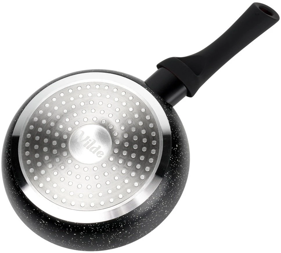 Konighoffer Vilde Granitinė keptuvė Juodas LINE 16 cm