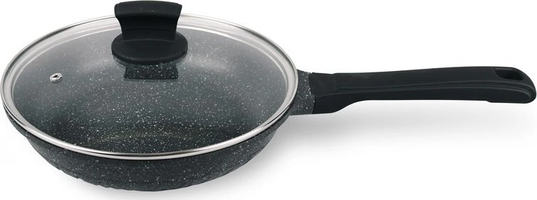 Maestro MR-1225-20 - Keptuvė su granitine danga ir dangčiu 20cm
