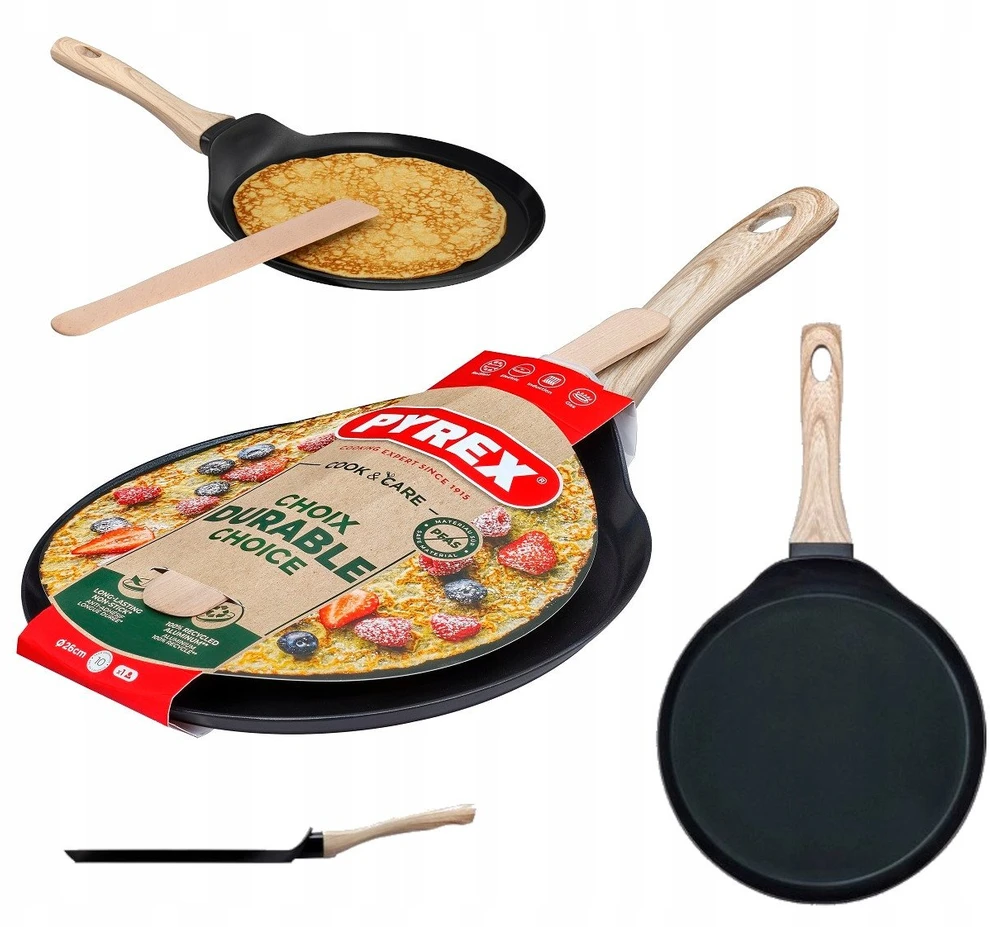 Pyrex „Cook&Care“ keptuvė su lapeliais, 26 cm, 3426470301121