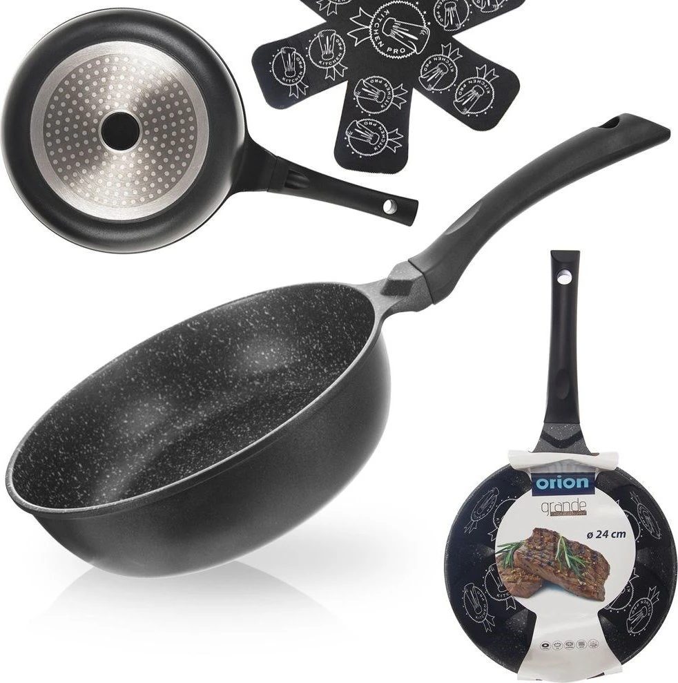 Orion gili granitinė keptuvė GRANDE 24 cm