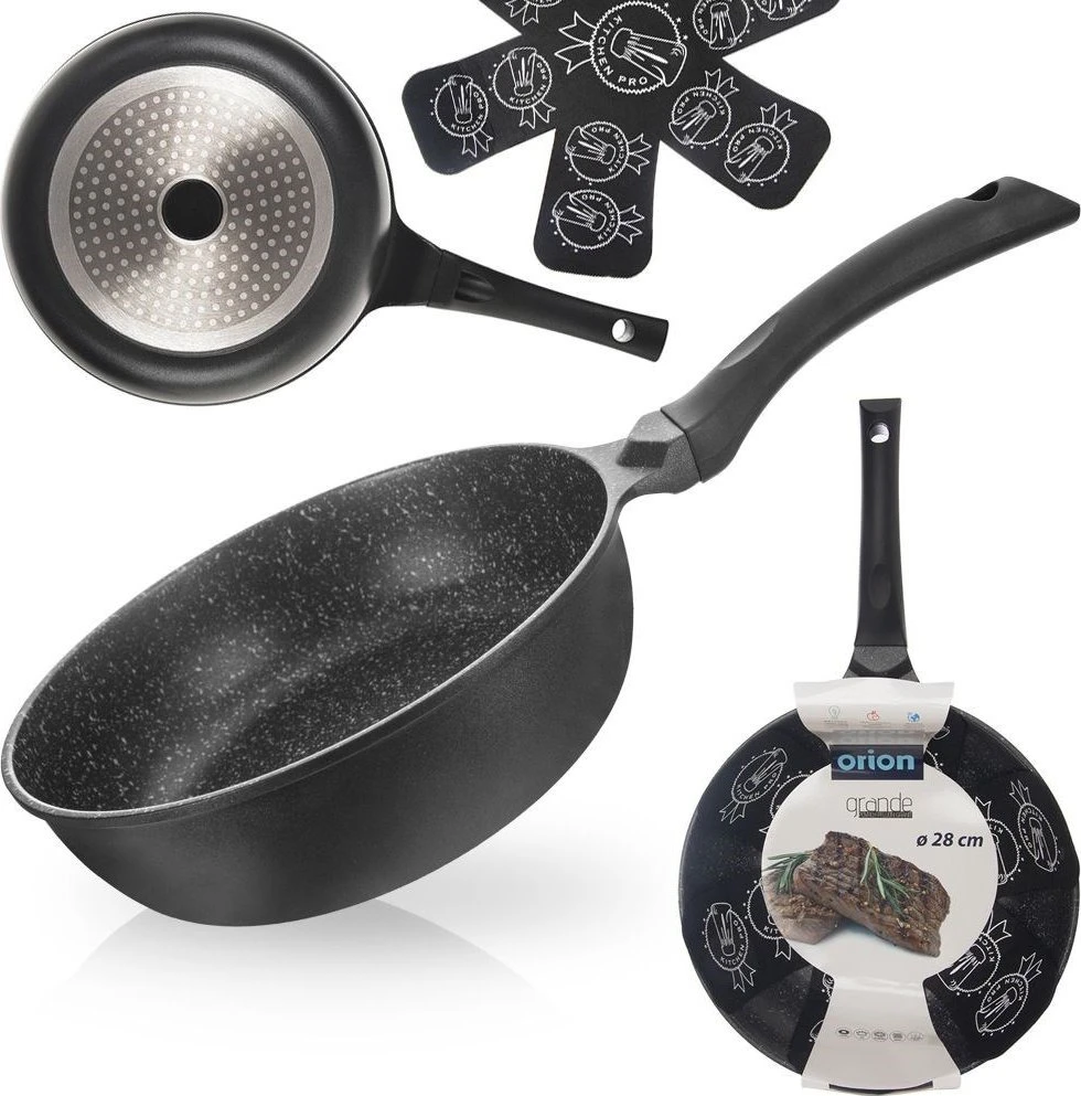 Orion Granitinė gili keptuvė 28 cm – NEPRADUODANTI