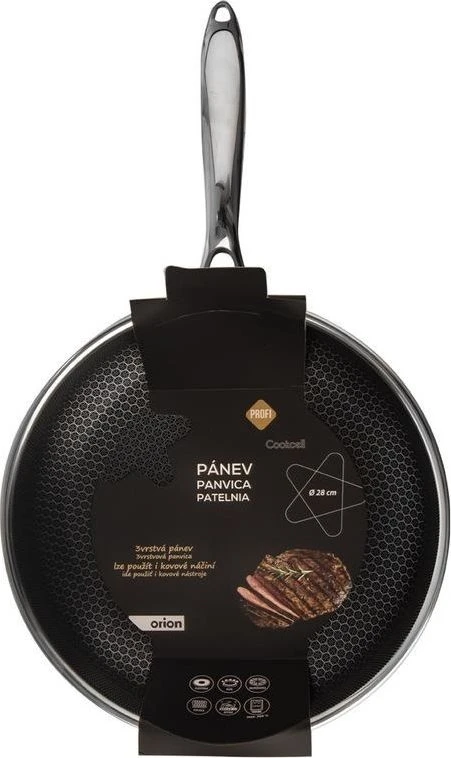 Orion Plieninė keptuvė 28 cm Gili COOKCELL