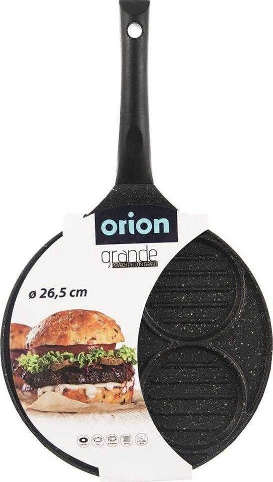 Orion mėsainių ir kiaušinių keptuvė GRANDE 26,5 cm