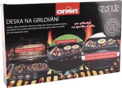 Orion Grilio plokštė GRANDE 42x27 cm Granitinė