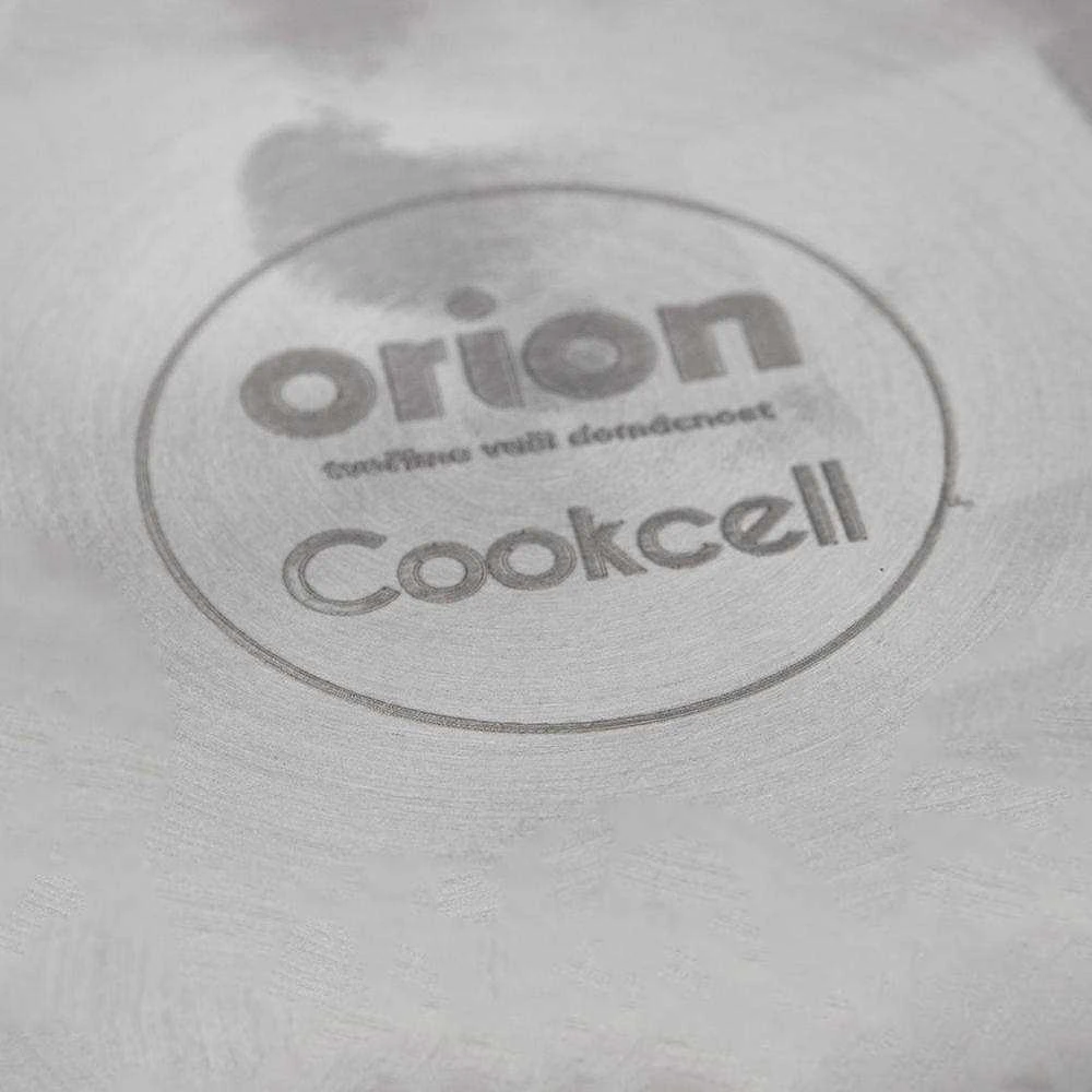 Orion plieninė wok keptuvė 28 cm su nepridegančia danga