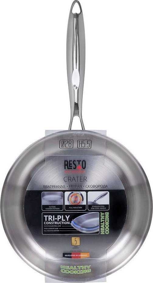 „Resto Kitchenware Crater“ apvali universali keptuvė