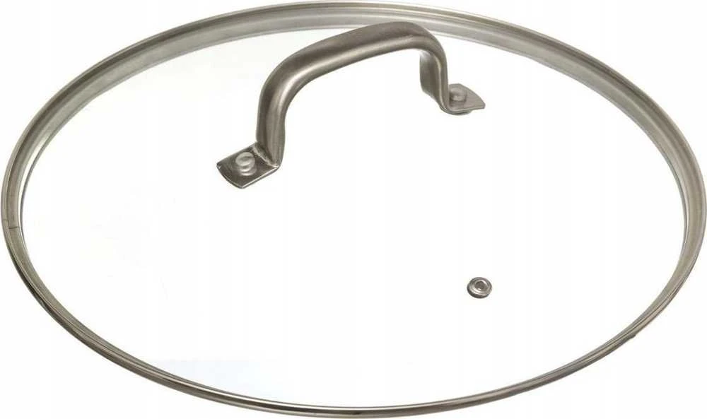 Secret De Gourmet Steel Nerūdijančio plieno keptuvė su dangčiu, nepridegančia danga, 29,5 cm