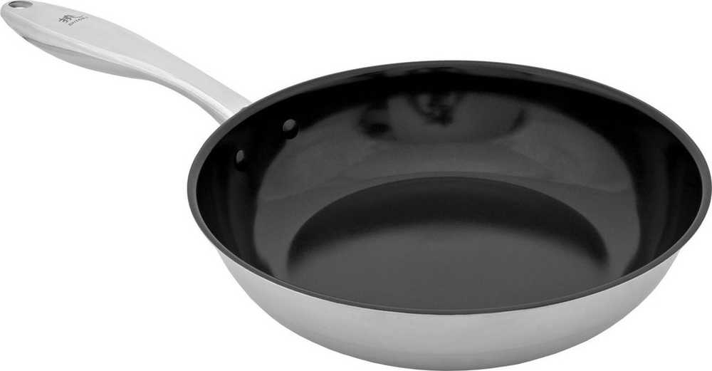 Keptuvė Shiori Shiori Stainless Steel 304 komplektas patelni su powłoką ceramiczną indukcija 20 cm, 24 cm, 28 cm