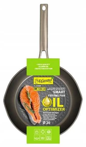 Smart frying pan MAESTRO MR-1202 (MR-1202-20) 20 cm Juodas, Pilkas