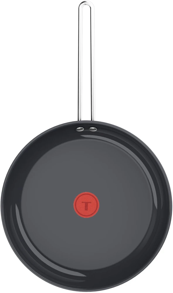 Keptuvė Tefal Nordica Round, All-purpose pan, Juodas, Nerūdijantis plienas, Ceramic, Nerūdijantis plienas, 2.5 L (H8710655)