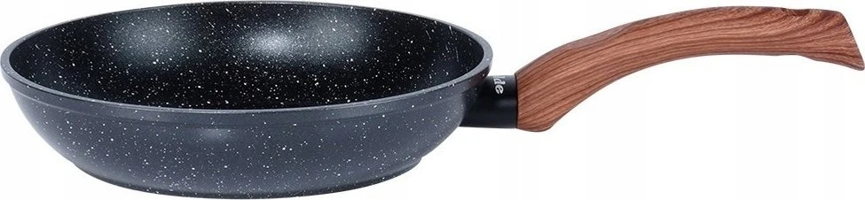 Keptuvė Vilde Juodas&amp;Wood 20 cm su granitine danga