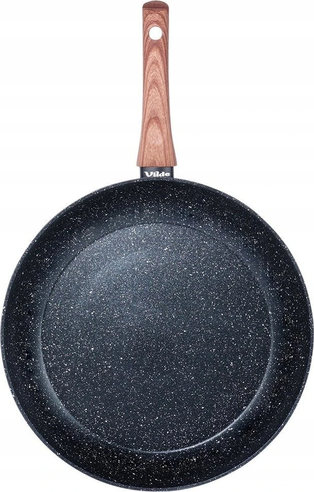 Keptuvė Vilde Juodas&amp;Wood 32 cm su granitine danga