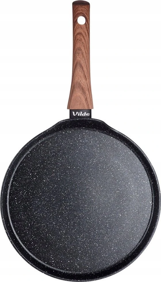 Blynų keptuvė Vilde Juodas&amp;Wood 24 cm