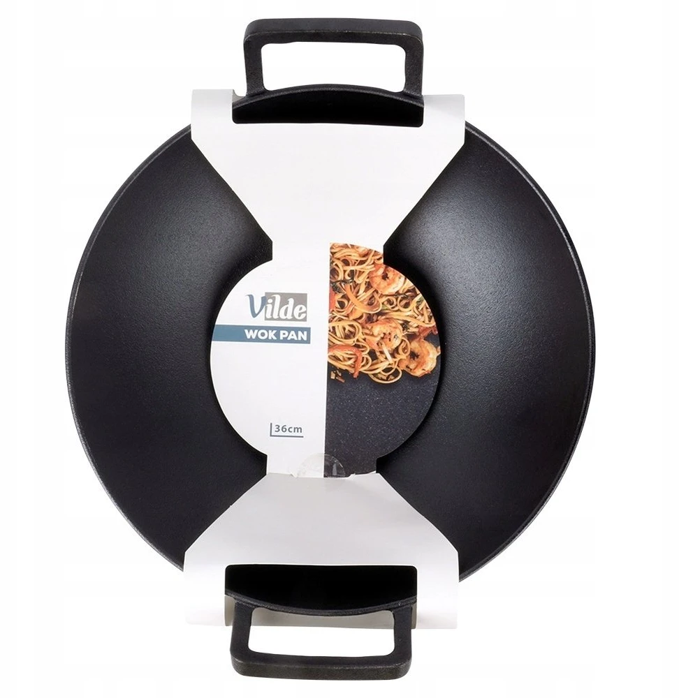 Ketaus wok keptuvė Vilde Cast Line 36 cm