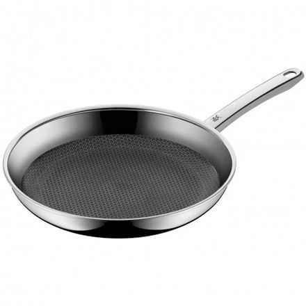 WMF Profi 790389991 Keptuvė, 28 cm, Tinka visoms viryklėms įskaitant indukcines, Nerūdijantis plienas, Nelipni danga, Fiksuota rankena