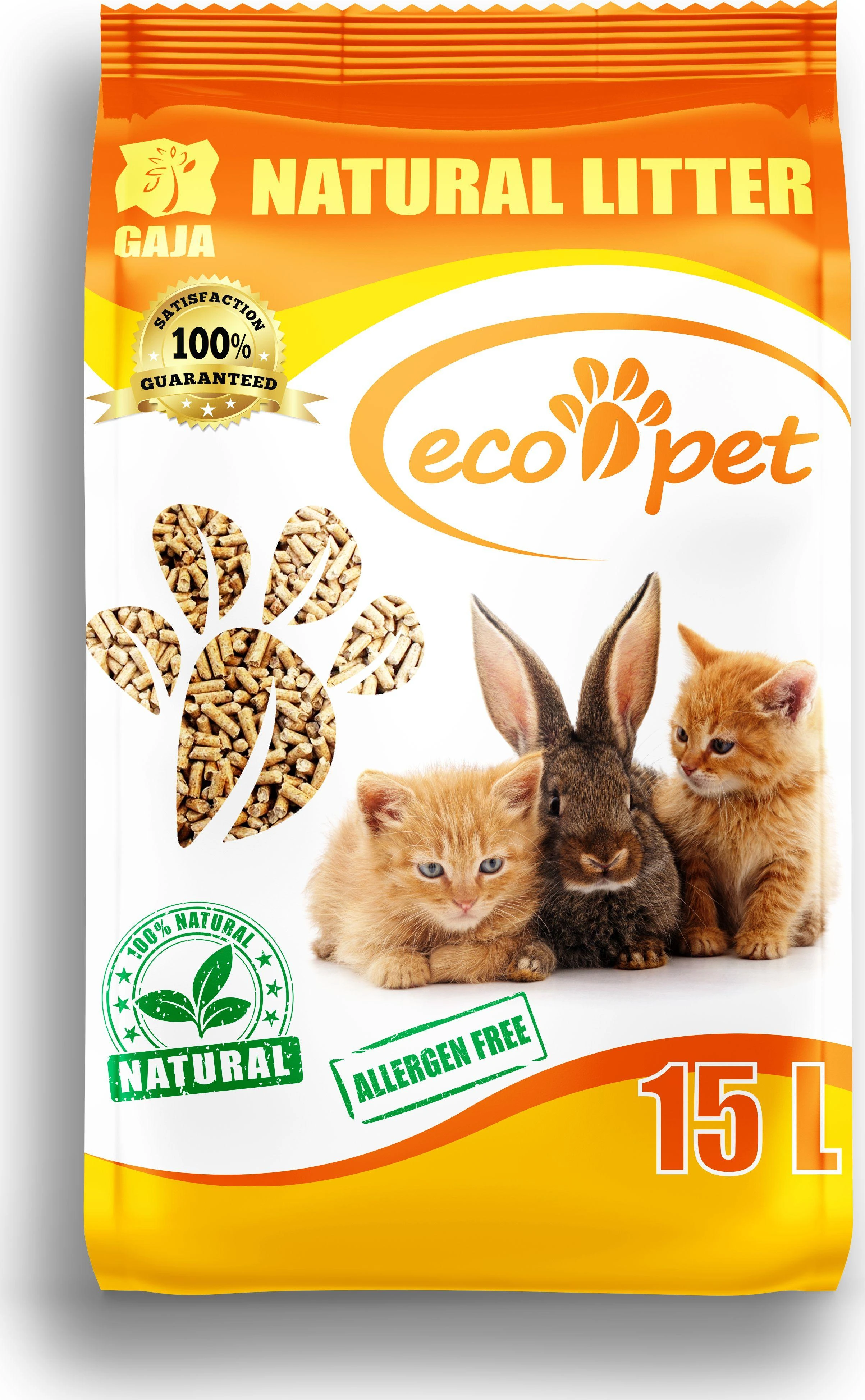 Kraikas dla kota Gaja Eco-Pet* 15 l