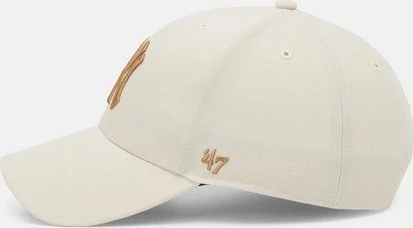 Kepurė 47brand 47 Brand MLB Niujorko „Yankees“ kepuraitė B-MVPSP17WBP-NTU Balta Viena Dydis