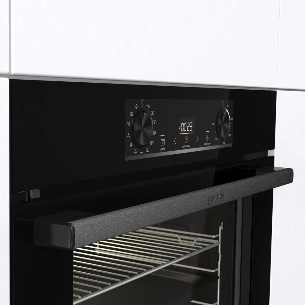 Gorenje | Orkaitė | BPS6737E14BG | 77 L | Daugiafunkcis | Pirolizė | Elektroninė | Garų funkcija | Aukštis 59,5 cm | Plotis 59,5 cm | Judėja