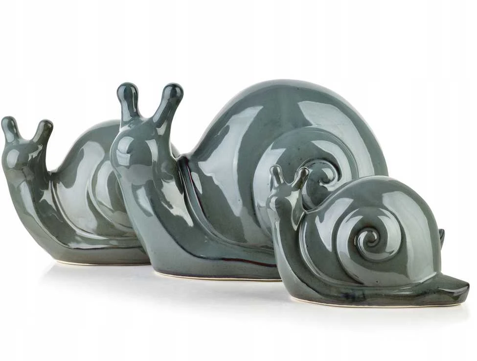 Mondex Keraminė sraigės figūrėlė 34,5x18x19,5cm