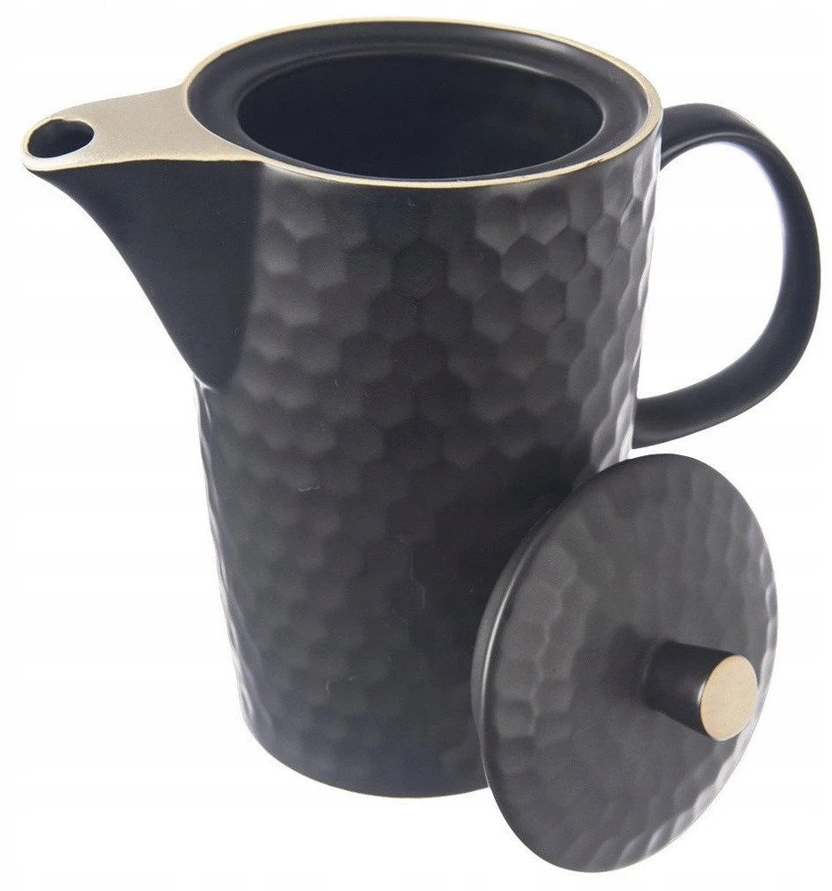 Orion Kavos ir arbatos puodelis TEA TIME 1,3 l juodas