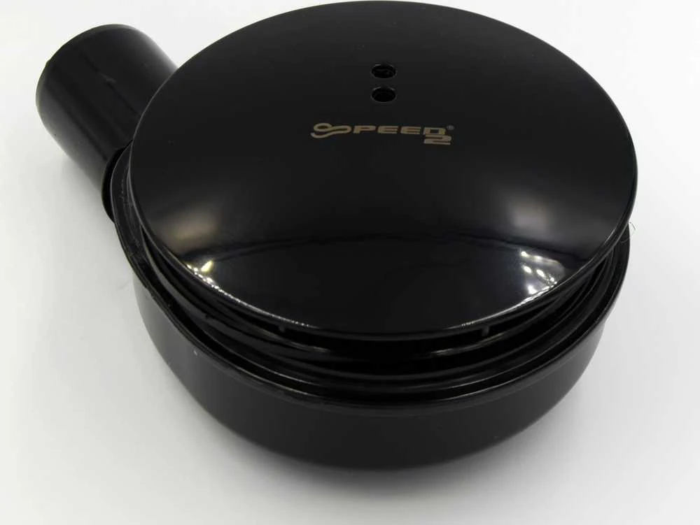 Sifonas Kerra 19232 SIFONO DĖKLAS Juodas SPEED2 FI 90, H. 50MM, OUTLET FI40 42L / MIN, VALYMAS IŠ VIRŠUS, // S.BRODZ.A.19232