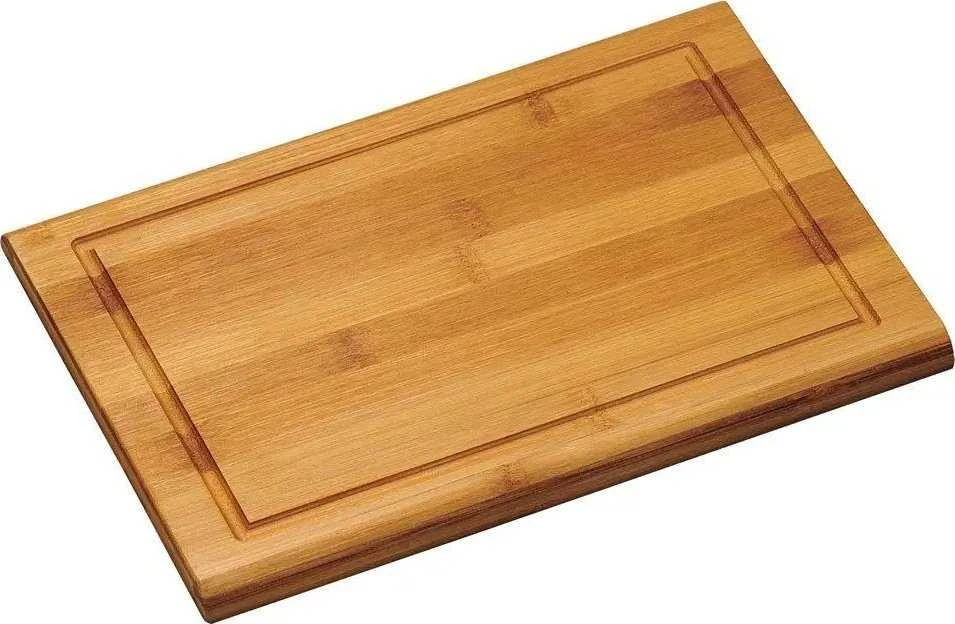 Kesper Lentelė pjaustymui, su grioveliu, bambukas, 31 x 21 cm, H 1,6 cm, vnt