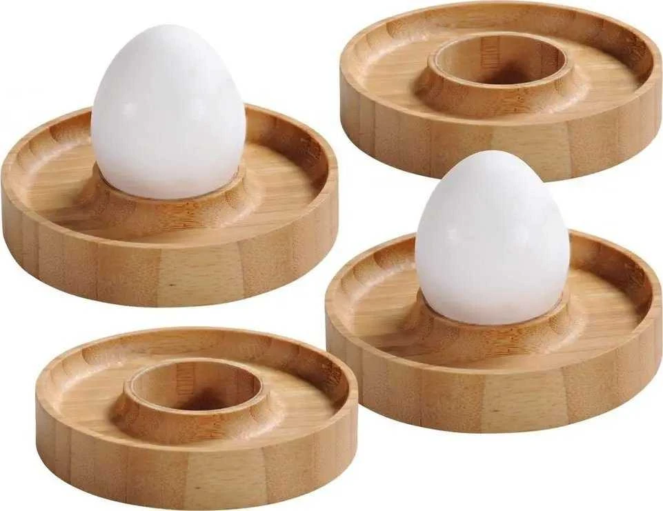 PIECES Kiaušinių padėkliukai 4 vnt, Ø 10 cm, KESPER