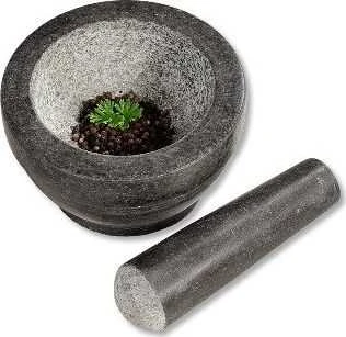 Kesper Grūstuvė prieskoniams, granitas, D 16 cm, H 8,5 cm, vnt
