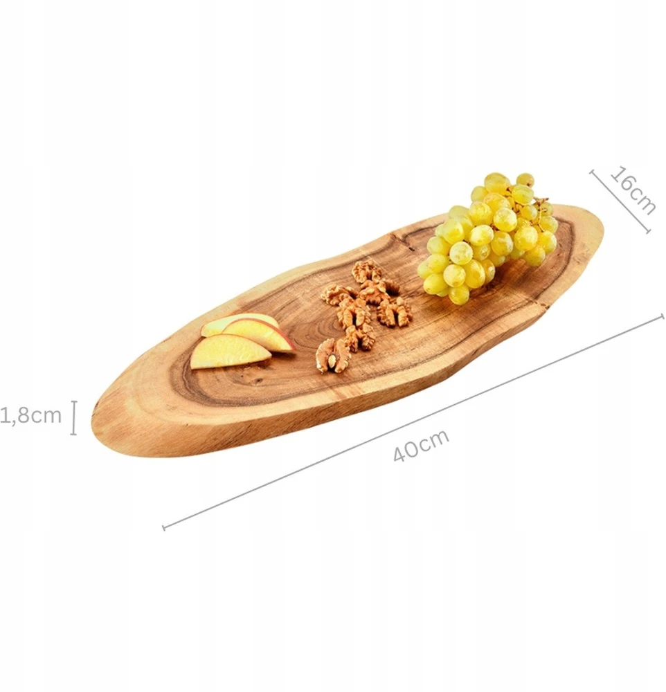 Kesper Pjaustymo lentelė su rankena, netaisyklingos formos, 40 x 16 cm