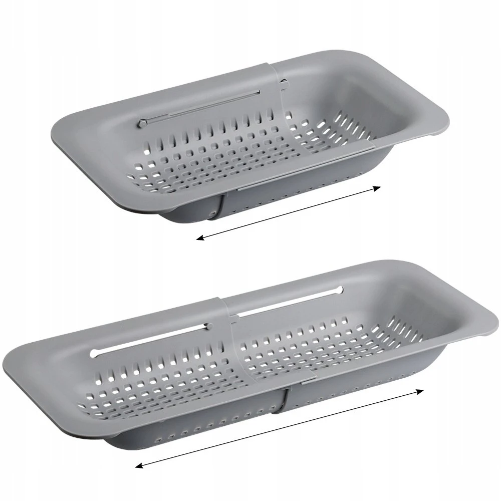 Kesper Indų džiovintuvas prie kriauklės KESPER, plastikinis, 36,2 x 20,2 x 6,5 cm, pilkas