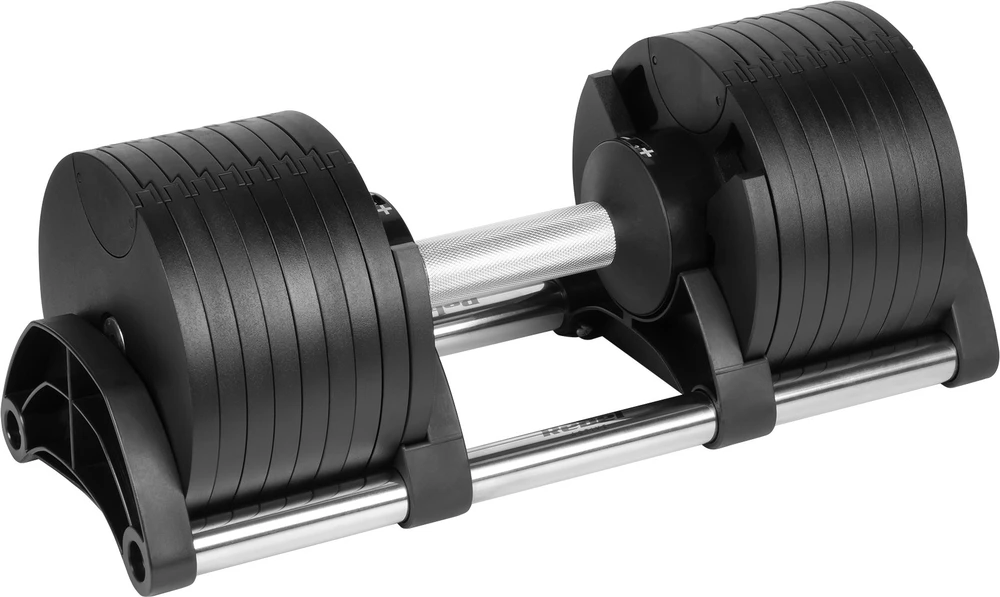 REBEL ACTIVE automatinis ketaus hantelis, 36 kg, 2kg žingsniai