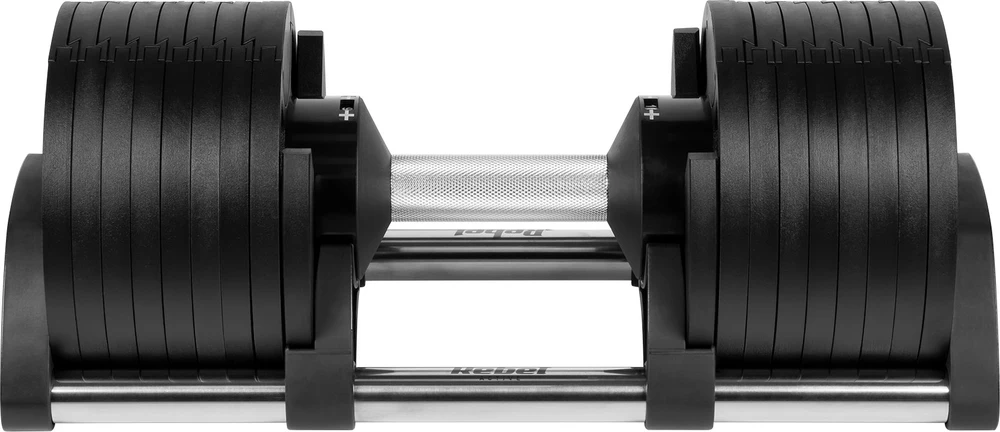 REBEL ACTIVE automatinis ketaus hantelis, 36 kg, 2kg žingsniai
