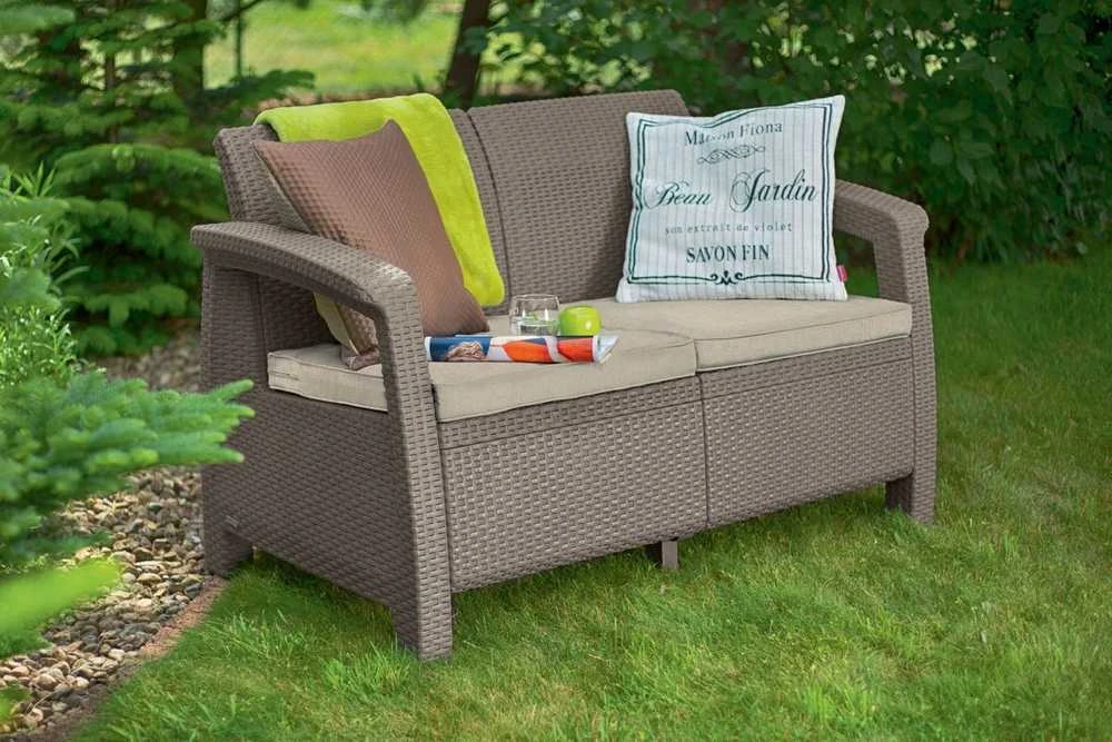 Keter Corfu dvivietė sofa