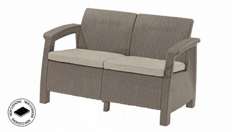 Keter Corfu dvivietė sofa