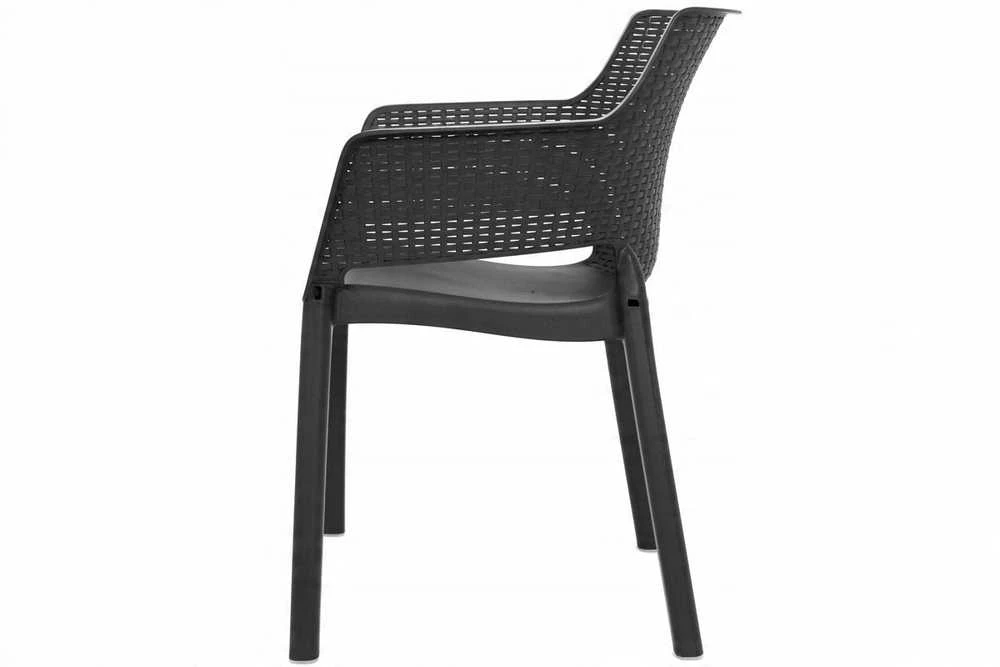 Keter Garden chair Eva pilkas