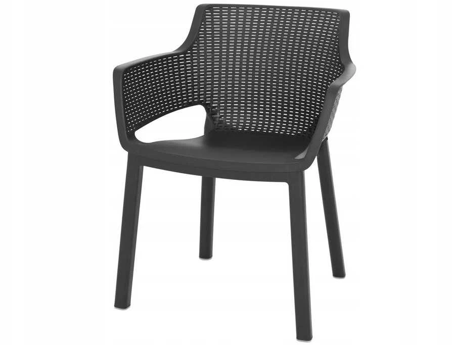 Keter Garden chair Eva pilkas