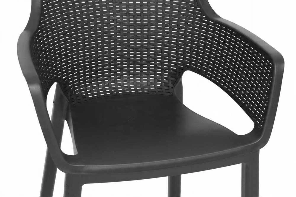 Keter Garden chair Eva pilkas