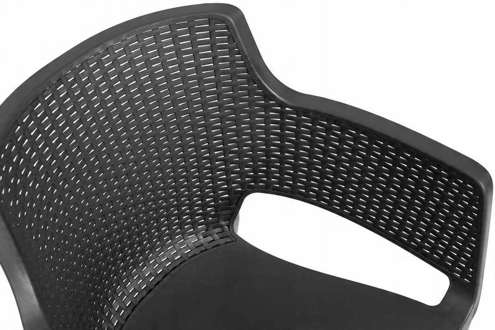 Keter Garden chair Eva pilkas