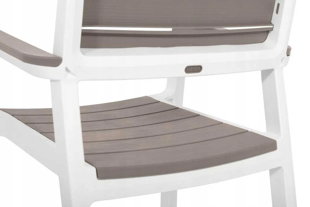 Keter Harmony fotelis baltas/beige