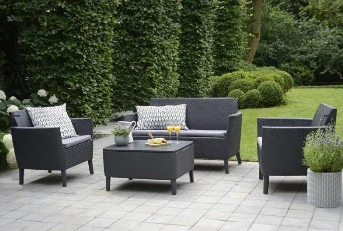 Keter Garden chairs 2pcs. Salemo Duo pilkas