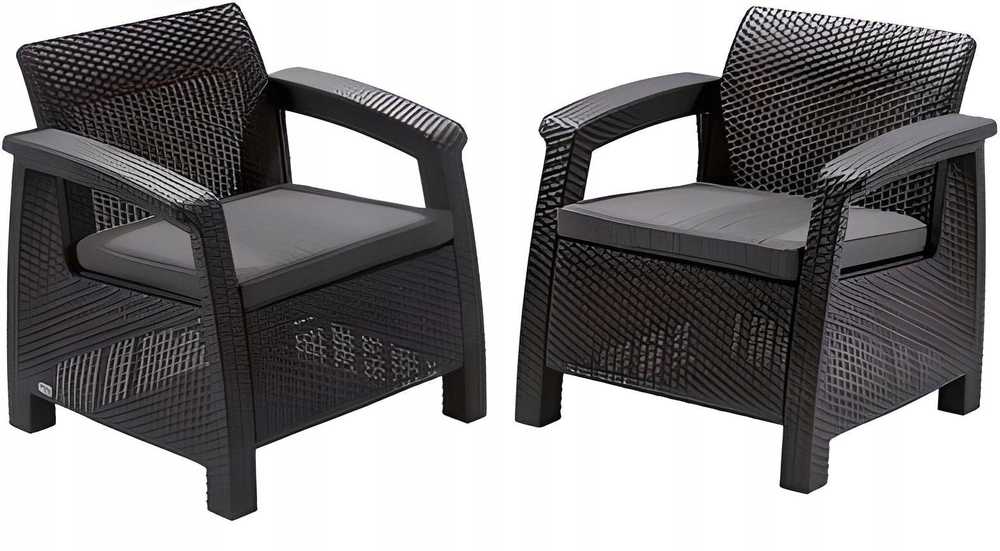 Lauko baldų komplektas Keter Corfu duo set
