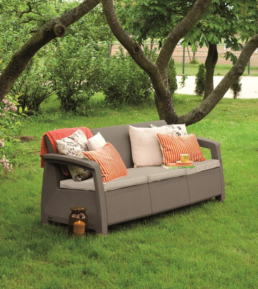 Keter Keter Darza divans trisvietigs Corfu Love Seat Max bess 29197959587
