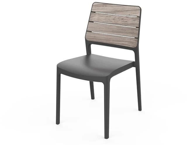 Keter Garden chair Deco Porto light pilka/pilka