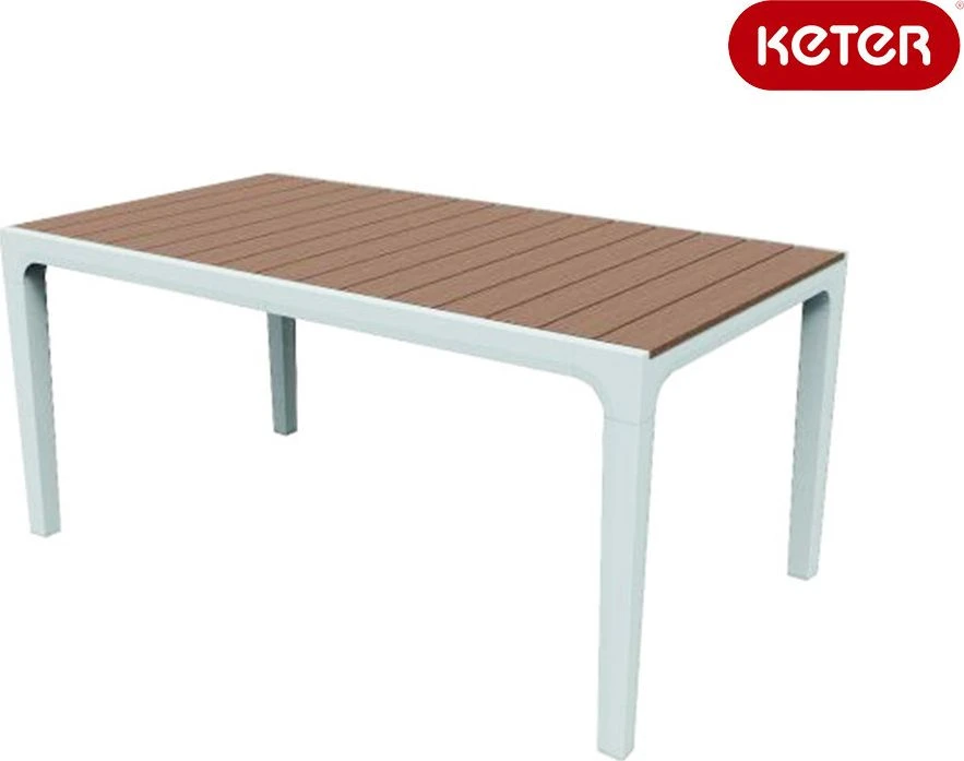 Keter plastikinis stalas Harmony baltas