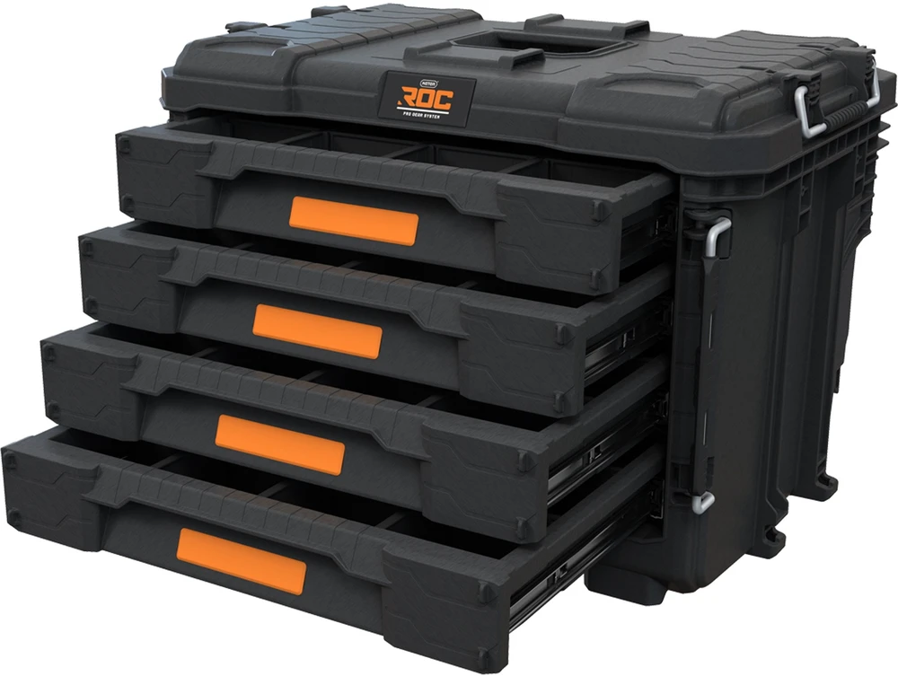 Toolbox KETER Roc Pro Gear 2,0 Juodas